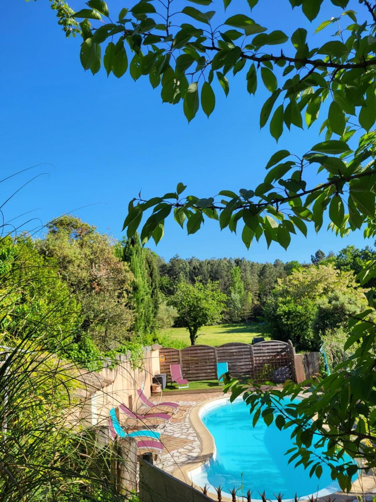 Studios Et Gite La Sauvasse Vagnas Exterior foto